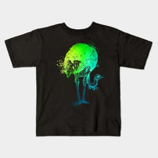 Colorful ostrich Kids T-Shirt